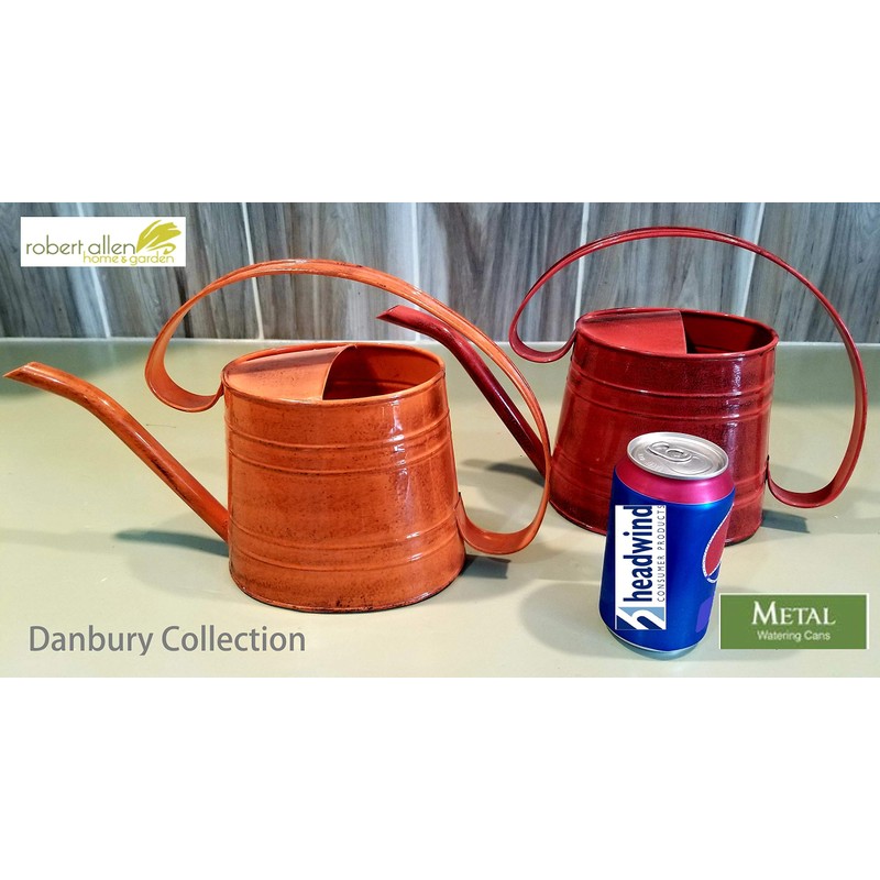 Robert Allen MPT01506 Danbury Watering Can.5 Gallon, Tango Orange