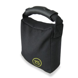 CAP Barbell Weighted Bag, 15-Pounds, Black