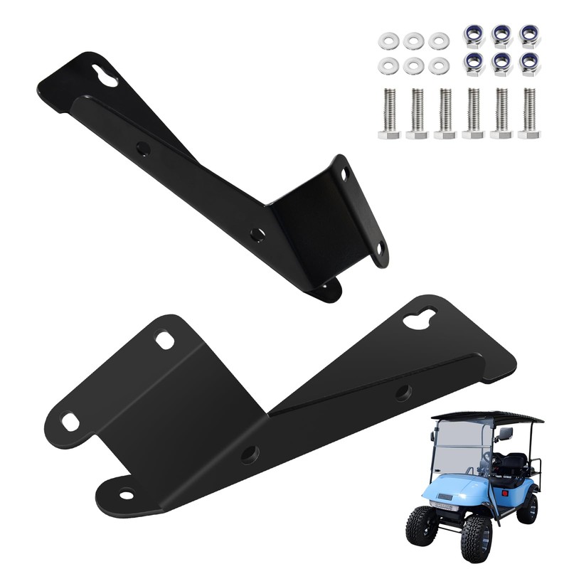 Orle Oko Golf Cart Brackets for EZGO TXT Headlight Bar,LED