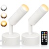 URTOM Dimmable LED Spot Lights Indoor, Remote Controlled with Timer,