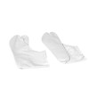 Dressing Room Socks Class White Calico Socks Sarah Sheer Back