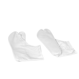 Dressing Room Socks Class White Calico Socks Sarah Sheer Back 4 Piece kohaze (Nickel) Cotton 100% Made in Japan Standard Type