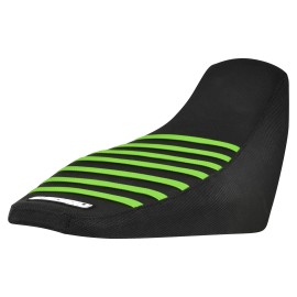 Honda Navi Gripper Seat Cover BLACK w/ GREEN Ribs #363