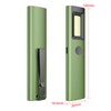 WeteamnoI Rechargeable EDC Flashlight with Green Beam, Bright White Led