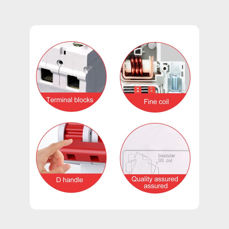 DC Circuit Breaker Short Circuit Protection Modular Circuit Breaker with