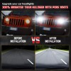 CHUSYYRAY Pair 7 inch Round LED Headlights HILo Beam For