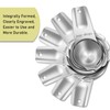 BERYLER 1PCS 2/3Cup (160ml, 5.3oz) Single Measuring Cup, Stainless Steel