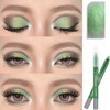 Green Eyeshadow Stick, Glitter Metallic Shimmer Eye Shadow Stick, Cream