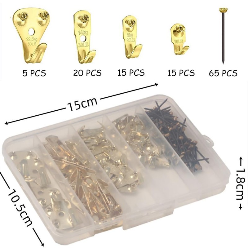 Picture Hanger Set 120 PCS
