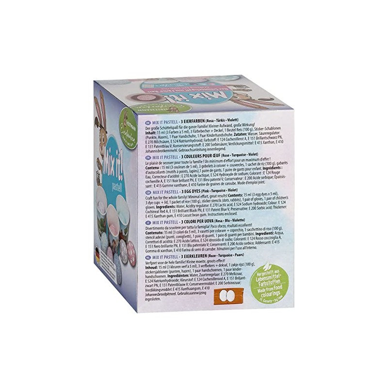 Heitmann Eierfarben - Mix it Pastel - 3 Liquid Egg
