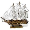Southanshop Sailboat Model Handmade Finished Pirate Ship Interior Decoration (11.8