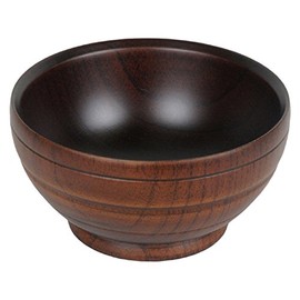 Kishu Lacquerware WR-468899 Kakuda Seibei Shoten Nano Coat, Dishwasher Safe, Soup Bowl, Four Seasons, Dark Brown