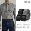WERFORU 2 Pack Men Tactical Belt Nylon Belts for Men