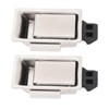 Generic Stainless Steel Toolbox Latches, 2 Pack, Silver, 43x28mm /