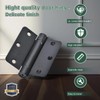 SORGMACH Self Closing Hinge 3 ½"x 3 ½" Adjustable 3