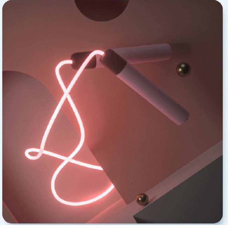 Glowing Skipping Rope Jump Rope LED Skipping Rope for Kids