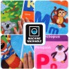 QUOKKA Baby Play Mat for Floor Plush ABC Playmat for