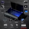 PINEWORLD Biometric Gun Safe For Handgun, Pistol Safe with Fingerprint/Backlit