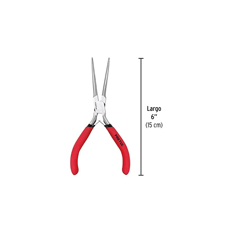 Pretul PMP-PA4, Pinza de punta de aguja 6", mango de