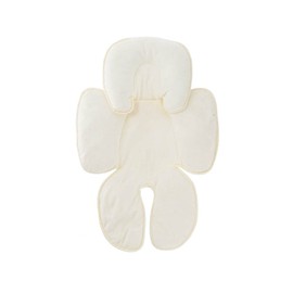 Stroller Seat Cushion, Seat Cushion, Inner Cushion, Child Seat, Head Support, Cushion, Baby Head Support, Spring, Summer, Autumn, Winter, All Seasons, Baby Newborn, Baby Shower, Gift (White)