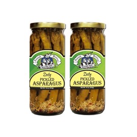 Amish Wedding Zesty Pickled Asparagus 16oz (Pack of 2)