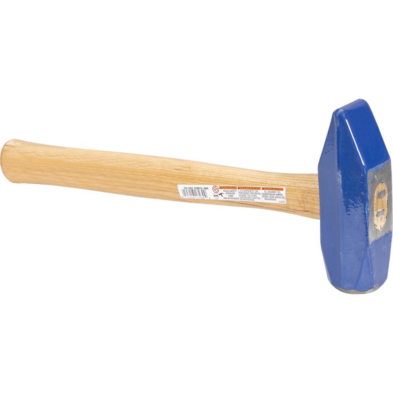 VAUGHAN Blacksmith Hammer, Made In The USA, Hickory Handle, 3