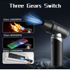 Compressed Air Duster,110000RPM Jet Dryer Blower,3 Gear Portable Electric Air