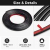 Self-Adhesive Mirror Frame Trim 5m - Flexible PVC Molding Strip