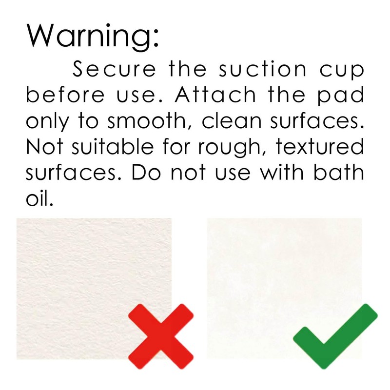 Shower Mat, 24 x 24 inch Non Slip Bathroom Mat