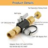 GUMLEG Valve Core Removal Tool for Home HVAC Appliance, 1/4"