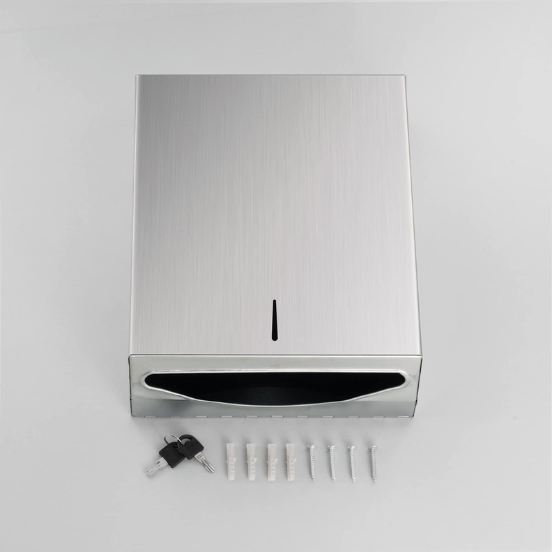 Paper Towel Dispenser Wall Mount - Multifold Trifold Paper Towel