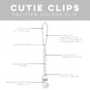 Ryan & Rose Cutie Clip Judy - Pacifier Clip Holder