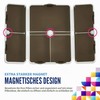 MEDca Magnetic Pill Box with 7 Compartments, Collapsible, Lightweight Pill