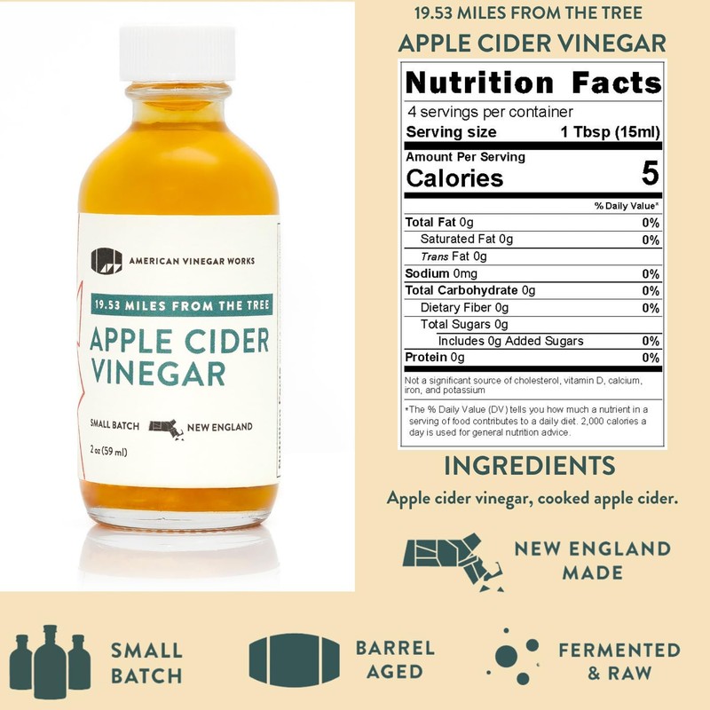 American Vinegar Works - Apple Cider Vinegar Sampler Pack -