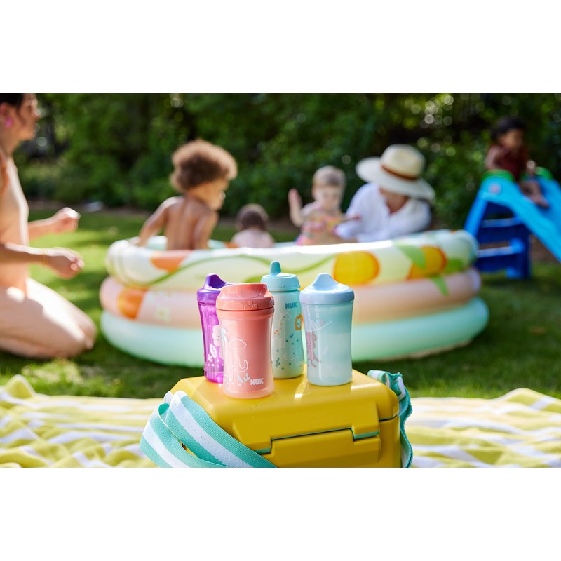 NUK Active - Vaso para beber con boquilla dura, 10