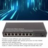 Fiber Ethernet Media Converter 1 Optical Port 8 Electrical Port