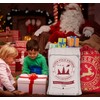 Anstore XL Christmas Sack, Santa Sack with Reindeer Christmas Tree