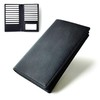 Pebblee Men's Wallet, 20 Card Storage, Long Wallet, Card Case,