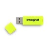 Integral 8GB NEON USB Stick gelb