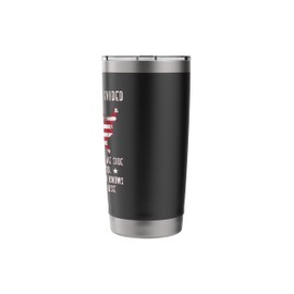 With The Usa So Divided I'm Just Glad To Be On Side Stainless Steel Insulated Tumbler