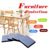 Furniture Sliders for Carpet and Hardwood Floors Adhesive PTFE (Teflon)