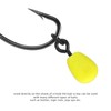 SF Bait Screw With Oval Link Loop Swivels for Carp