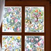 CHIHOLEN Easter Window Stickers,9 Sheets Easter Window Decoration,Double Sides Easter