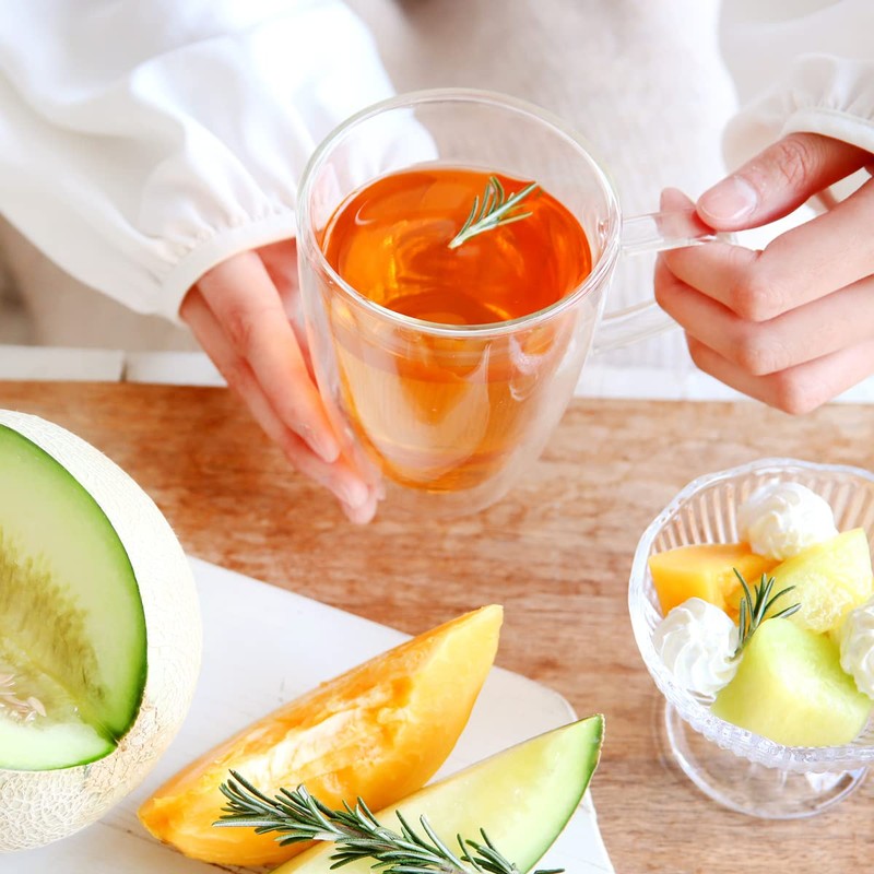 H&F BELX Melon Cream Rooibos Tea Decaffeinated Flavored Tea (0.1