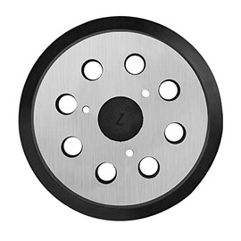 Replacement Sander Pads for Dewalt, 1-Pack 5" 8-Hole Hook and Loop Sanding Disc Metal Back and Rubber Pads #151281-08/DW4388 Compatible with DeWalt DW420, DW421, DW422, DW423, DW426, D26451