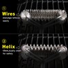 GRILLART GRILLART Grill Brush [Wire + Helix] Combined BBQ Brush