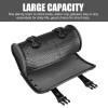 Motorcycle Front Fork Tool Bag Pouch Storage Luggage SaddleBag Leather