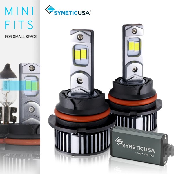 Syneticusa HB5 / 9007 CSP LED Bulb 6000K Headlight Kit