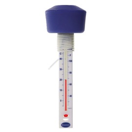 Floating Water Thermometer With Blue Float to Easily Read Water Temperature - Great as a Swimming Pool Thermometer or Ice Bath Thermometer, Spa, Hot Tub Accessories Wild Swimming