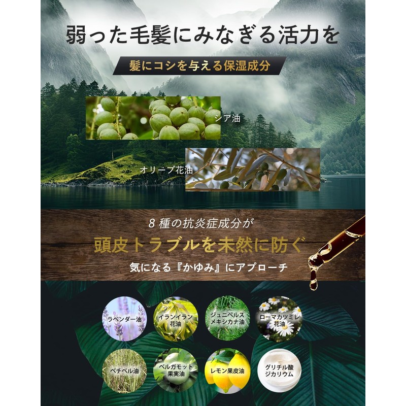 BSTEP シャンプー メンズ スカルプシャンプー 【ハリとコシのある髪×400ml】